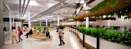 Leeds Bradford Airport embarks on terminal regeneration - CGI of inside the new terminal regen...png