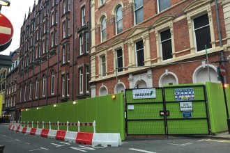 Construction started at The Grand Hotel in Birmingham